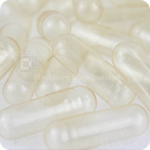 Clear Vegetarian Capsules Size 0